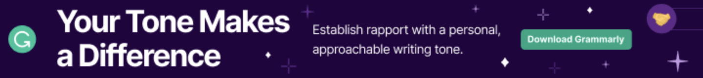 grammarly ad